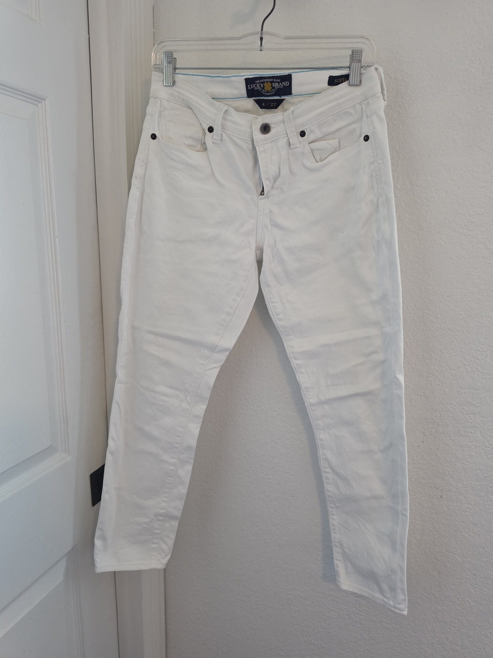 Lucky Brand Men’s White Slim Jeans